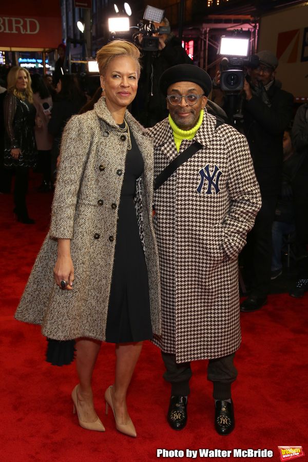 Tonya Lewis Lee and Spike Lee Photo