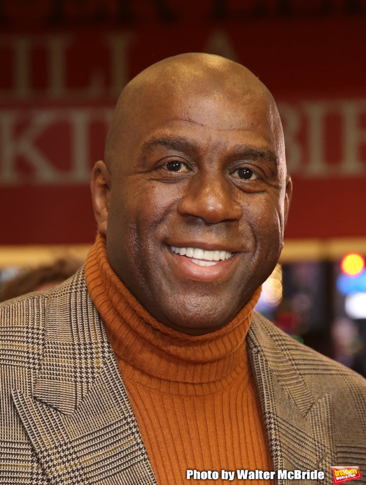 Earvin Magic Johnson at 