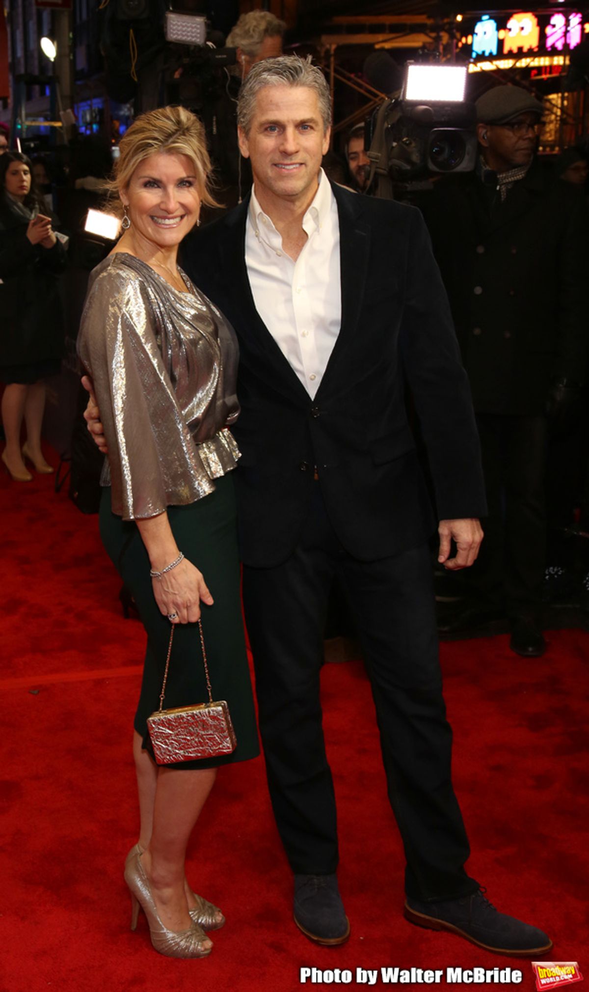 Ashleigh Banfield and Howard Gould at 