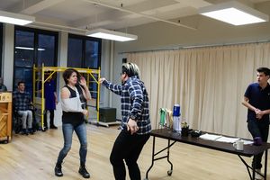 Sarah Beth Pfeifer, Jorrel Javier, and Chris McCarrell. @ BroadwayWorld Sarah Beth Pfeifer, Jorrel Javier, and Chris McCarrell. Photo