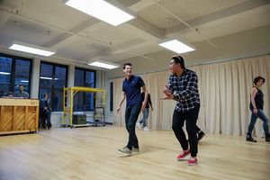 Chris McCarrell and Jorrel Javier. @ BroadwayWorld Chris McCarrell and Jorrel Javier. Photo