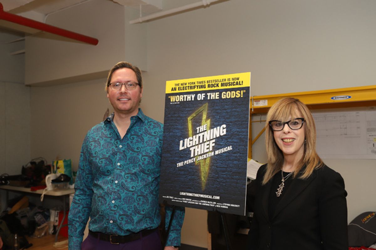 Gregory Ray and Barbara Pasternack at 