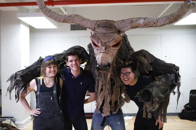 Chris McCarrell, Kristin Stokes, James Hayden Rodriguez and Jorrel Javier. Photo