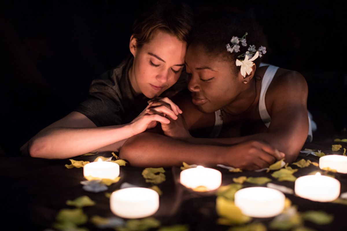 Kearstyn Keller and Adia Alli at 