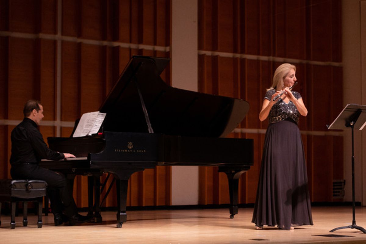 Mezzo-soprano Augusta Caso making her series debut in this dramatic moment from Madama Butterfly with soprano Allison Charney. at 