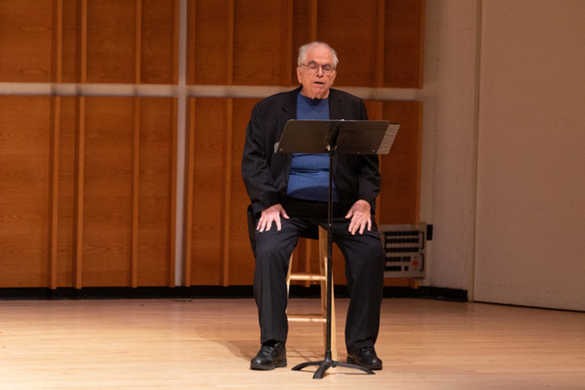 Veteran actor of television, theater and film- Jordan Charney - graced the Merkin Hall Stage for this PREformances. at 