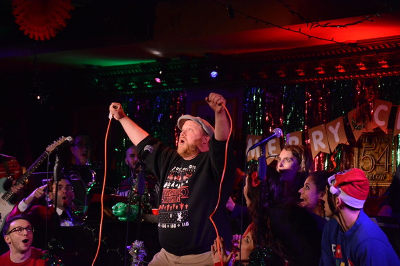 Photo Coverage: Inside the 2018 Joe Iconis Christmas Extravaganza at Feinstein's/54 Below  Image