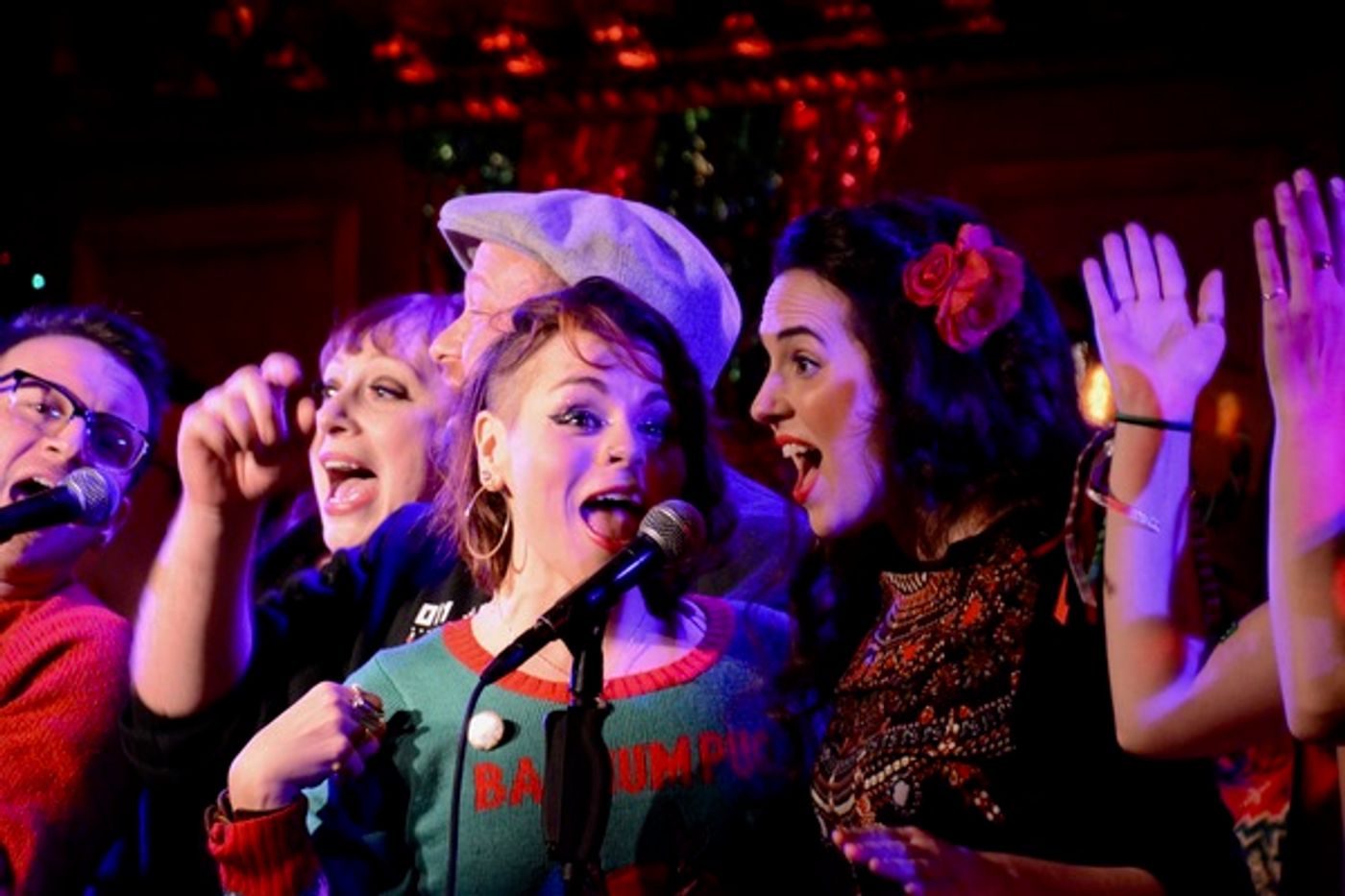 Photo Coverage: Inside the 2018 Joe Iconis Christmas Extravaganza at Feinstein's/54 Below  Image