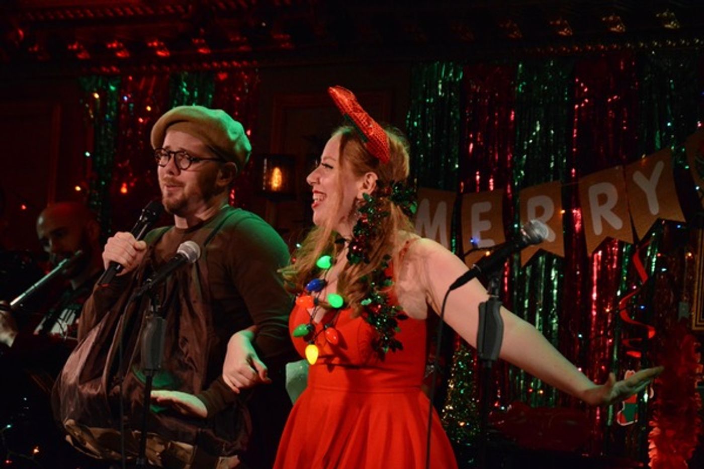 Photo Coverage: Inside the 2018 Joe Iconis Christmas Extravaganza at Feinstein's/54 Below  Image