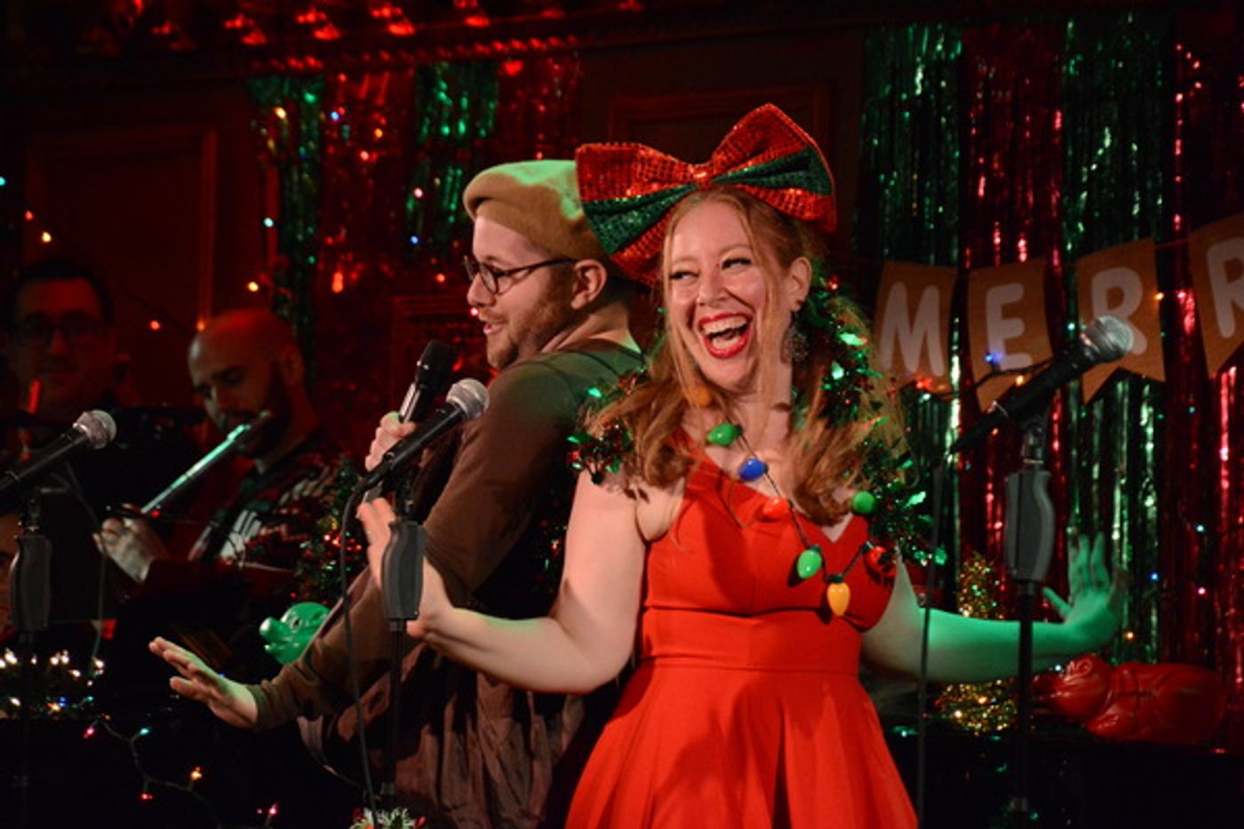 Photo Coverage: Inside the 2018 Joe Iconis Christmas Extravaganza at Feinstein's/54 Below  Image