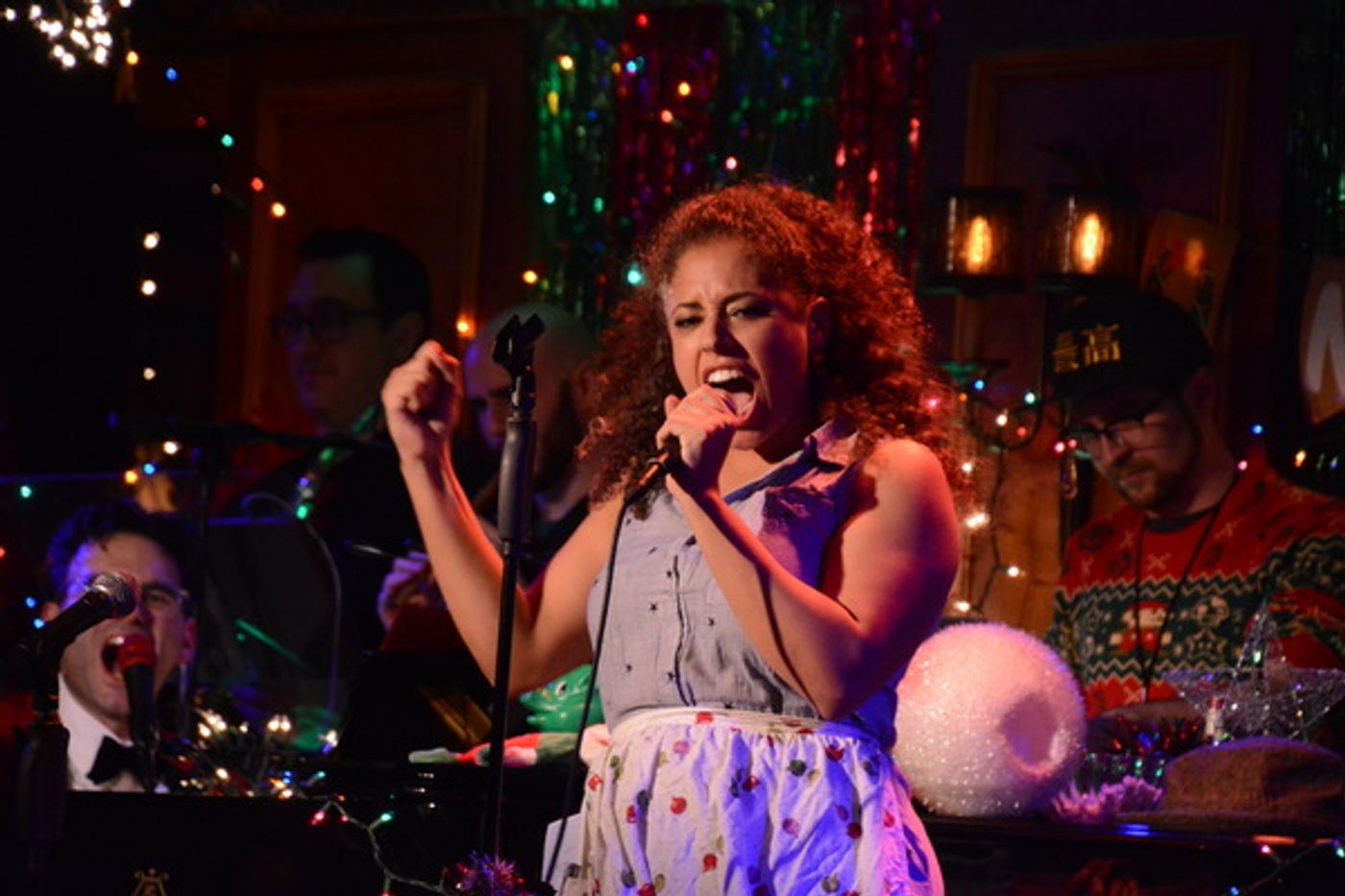 Photo Coverage: Inside the 2018 Joe Iconis Christmas Extravaganza at Feinstein's/54 Below  Image