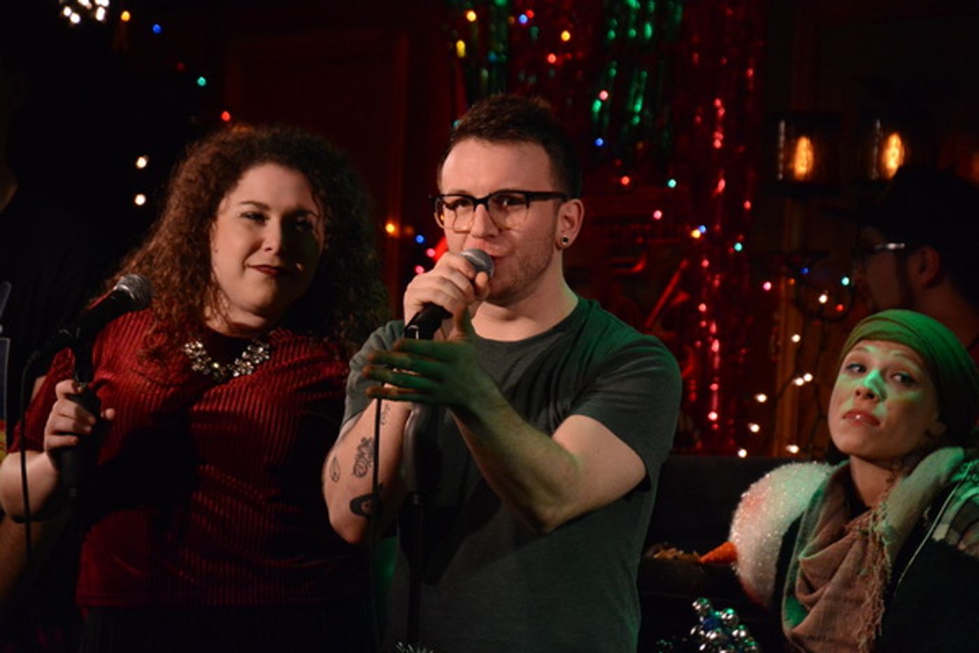 Photo Coverage: Inside the 2018 Joe Iconis Christmas Extravaganza at Feinstein's/54 Below  Image