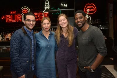 John Zeitoun, Ilana Levine, Laura Dreyfuss and Mike Evarisite Photo