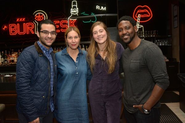 John Zeitoun, Ilana Levine, Laura Dreyfuss and Mike Evarisite Photo