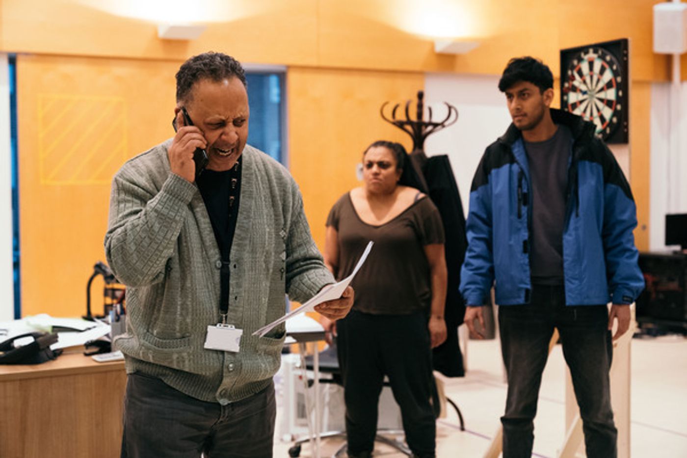 Photo Flash: Inside Rehearsal For Kiln Theatre's APPROACHING EMPTY  Image