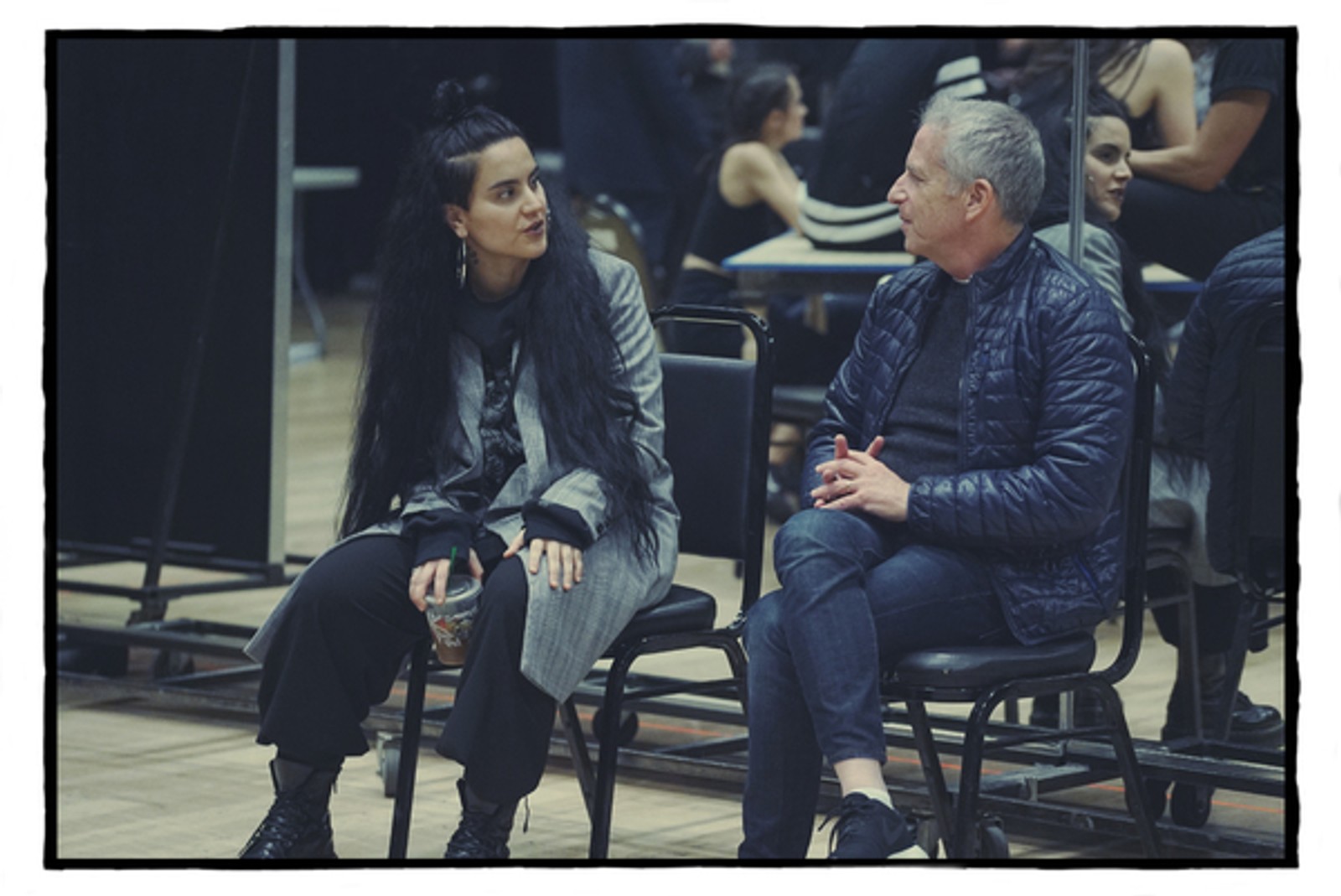 Photo Flash: See Vanessa Hudgens, Jordan Fisher During Rehearsals for RENT LIVE — photo 1 of 23