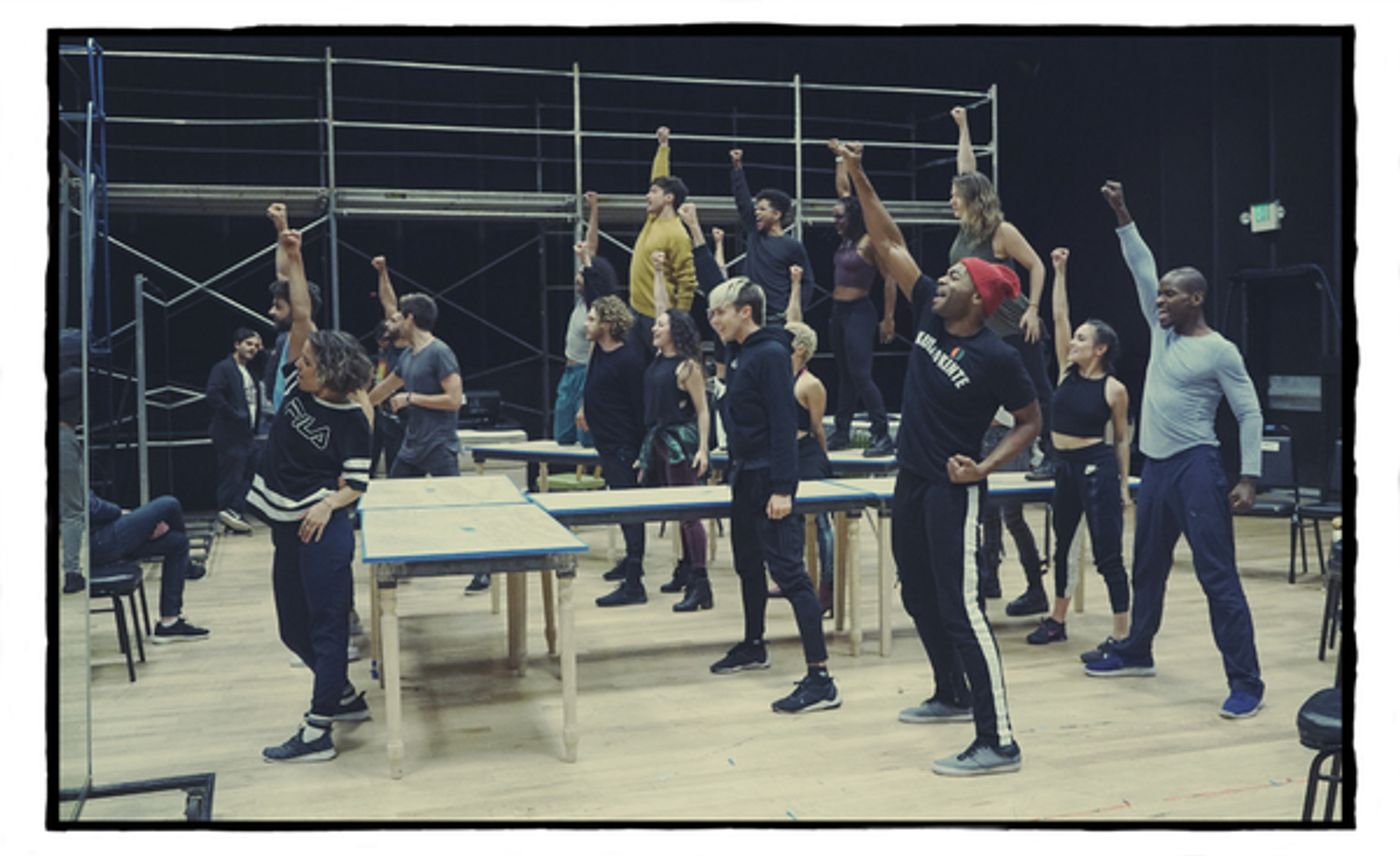 Photo Flash: See Vanessa Hudgens, Jordan Fisher During Rehearsals for RENT LIVE  Image