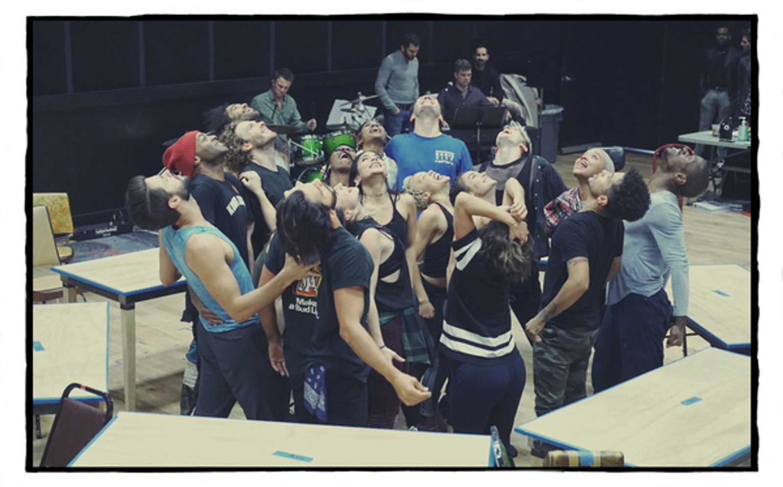Photo Flash: See Vanessa Hudgens, Jordan Fisher During Rehearsals for RENT LIVE — photo 10 of 23