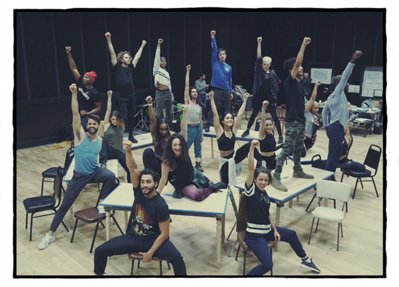 Photo Flash: See Vanessa Hudgens, Jordan Fisher During Rehearsals for RENT LIVE — photo 12 of 23