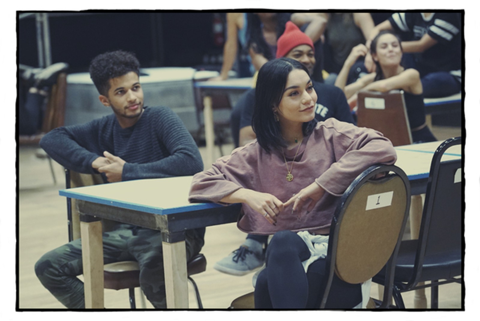 Photo Flash: See Vanessa Hudgens, Jordan Fisher During Rehearsals for RENT LIVE — photo 13 of 23