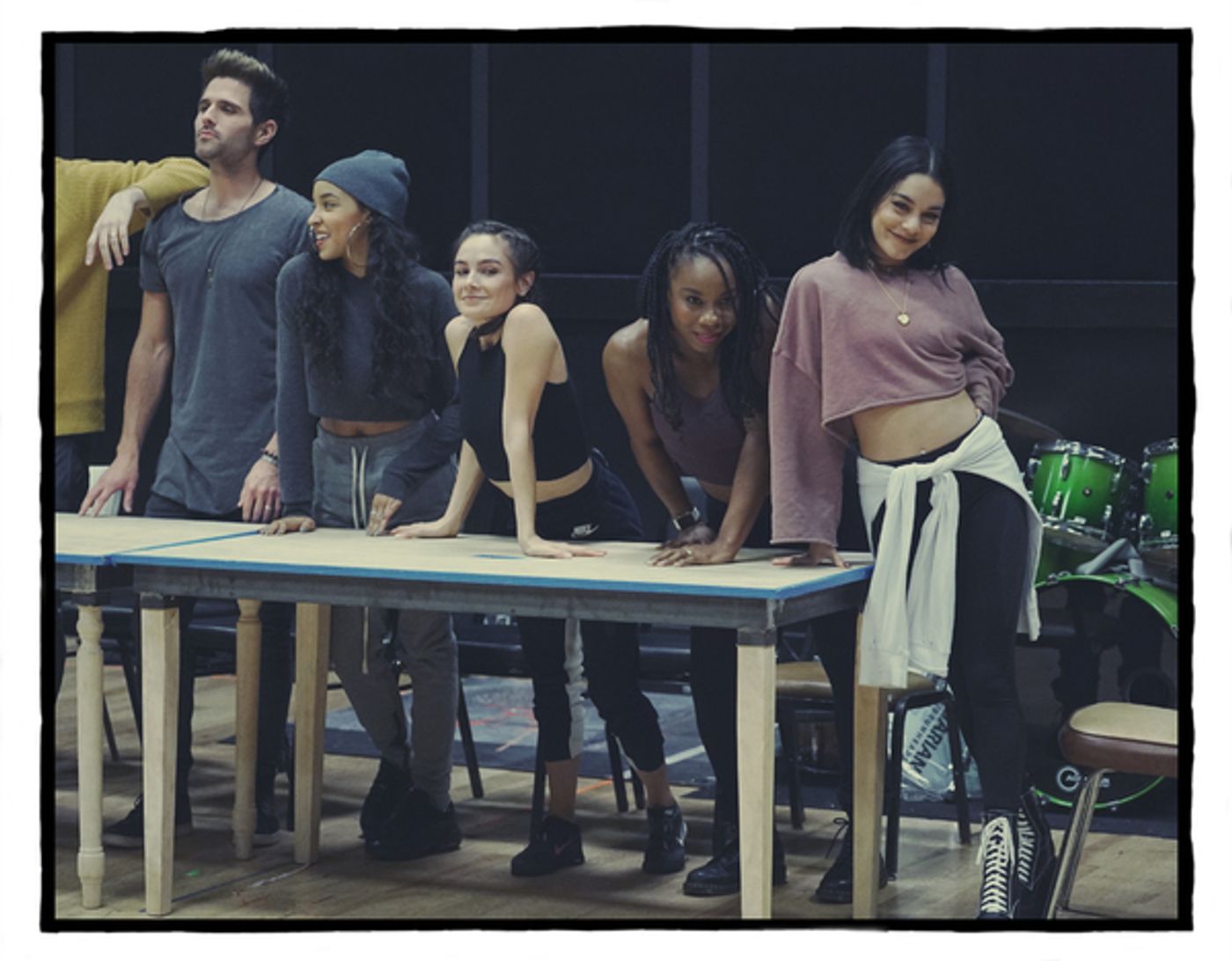 Photo Flash: See Vanessa Hudgens, Jordan Fisher During Rehearsals for RENT LIVE  Image