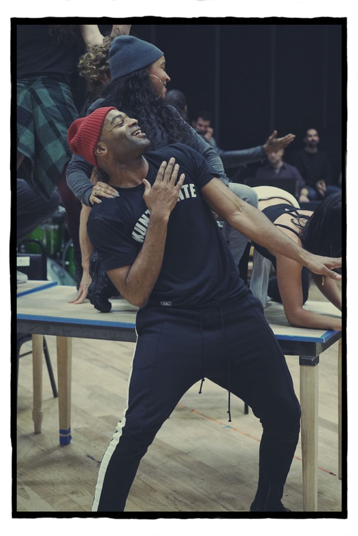 Brandon Victor Dixon and Tinashe at 
