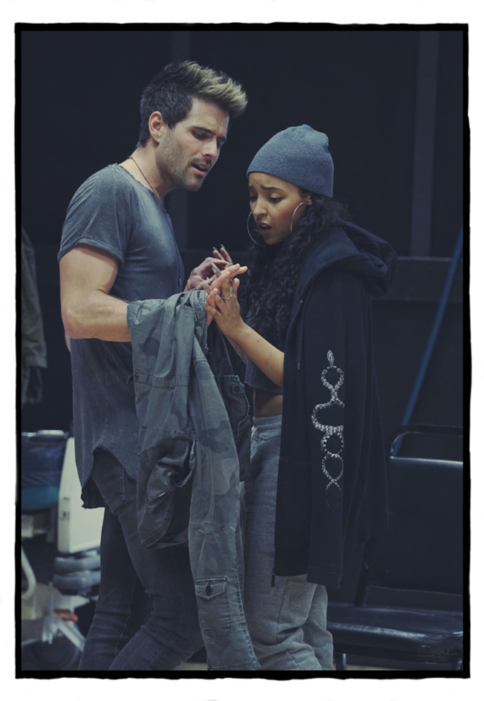 Photo Flash: See Vanessa Hudgens, Jordan Fisher During Rehearsals for RENT LIVE — photo 21 of 23