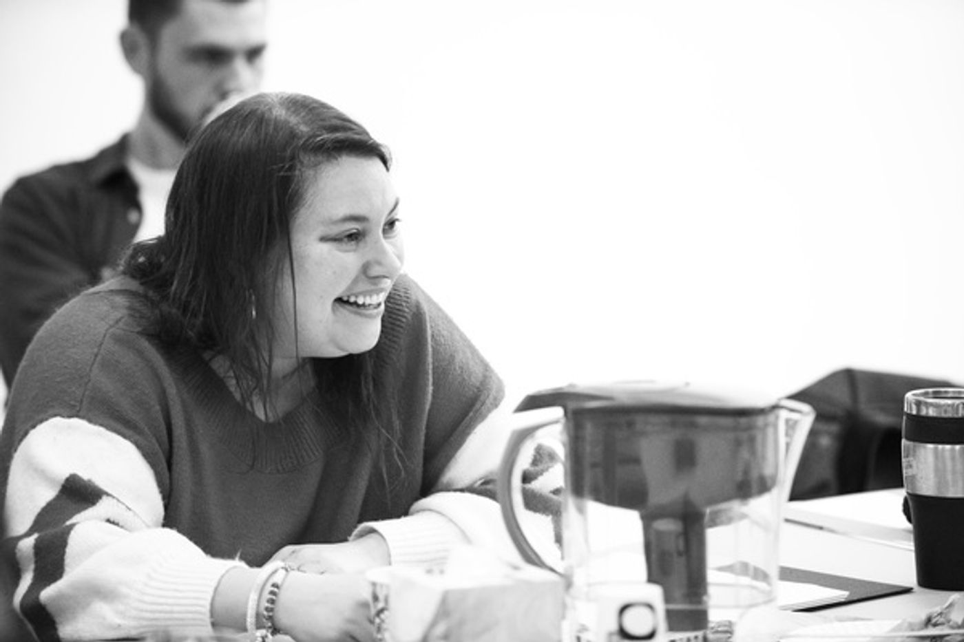 Photo Flash: In Rehearsal with Atlantic's EDDIE AND DAVE  Image