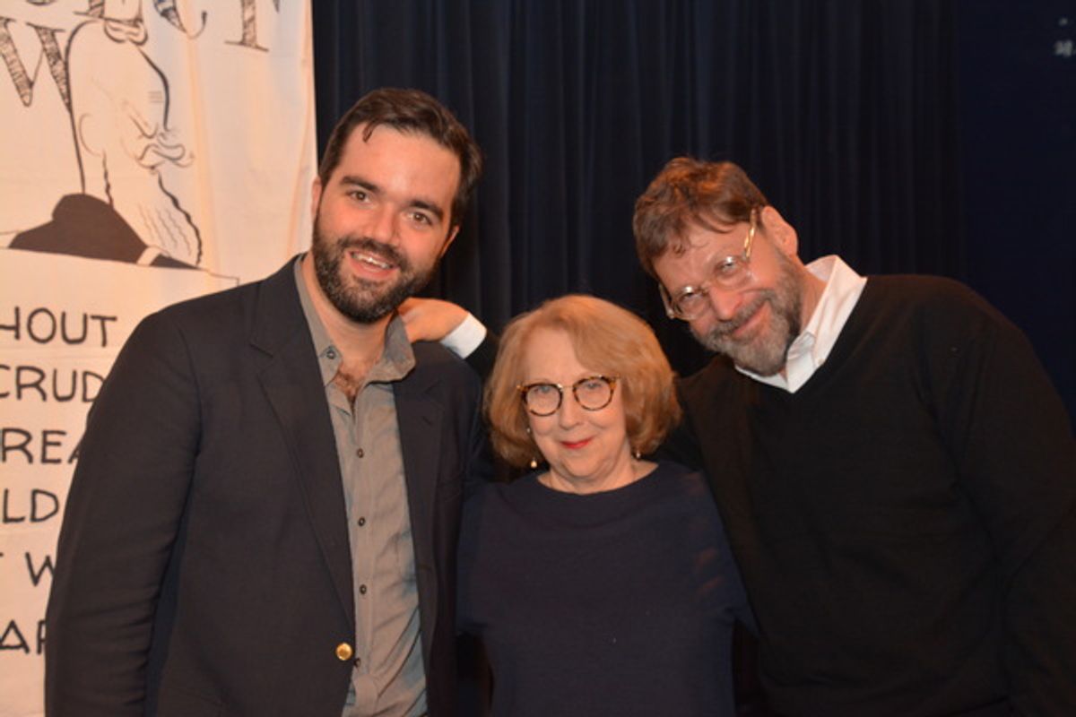 Stephen Brown-Fried. Pamela Hunt (Director) and David Staller at 