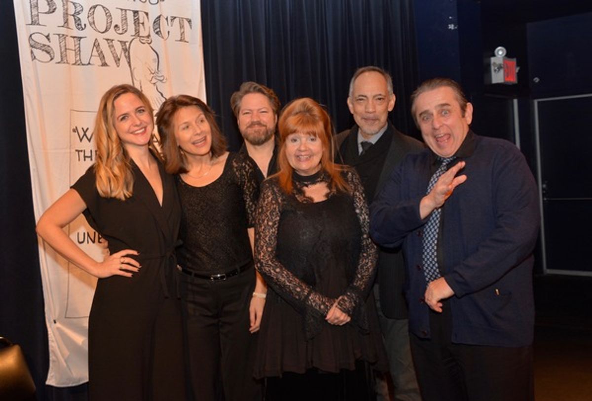 Tonight's Cast-Clea Alsip, Jennifer Van Dyck, Robert Petkoff, Annie Golden, Thom Sesma and Michael McCormick at 