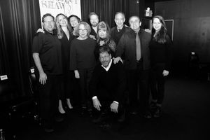 David Staller, Stage Managers Nathan K. Claus and Lindsay Warnick, Clea Alsip, Jennifer Van Dyck, Pamela Hunt, Robert Petkoff, Annie Golden, Thom Sesma and Michael McCormick @ BroadwayWorld David Staller, Stage Managers Nathan K. Claus and Lindsay Warnick, Clea Alsip, Jennif Photo