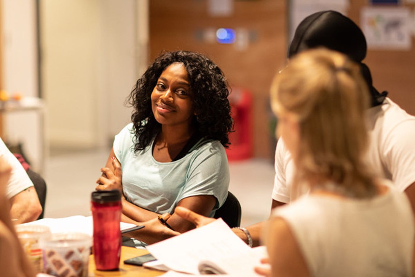Photo Flash: Inside Rehearsal For LEAVE TO REMAIN at the Lyric Hammersmith  Image
