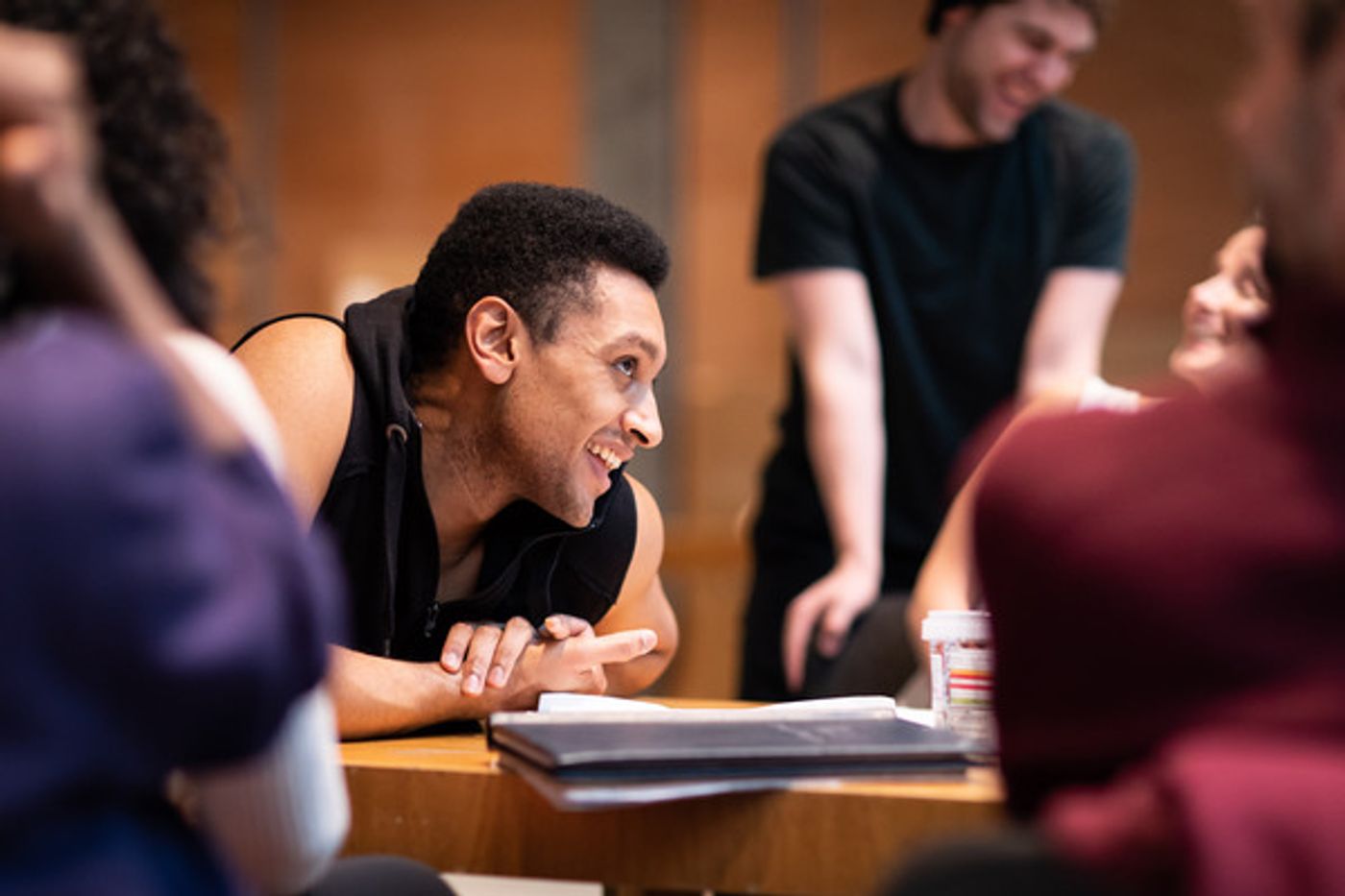Photo Flash: Inside Rehearsal For LEAVE TO REMAIN at the Lyric Hammersmith  Image