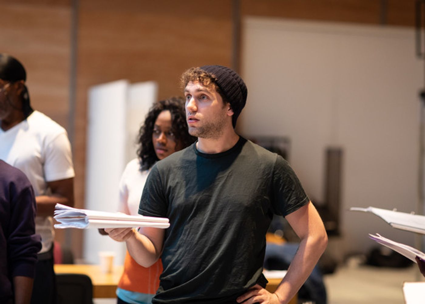 Photo Flash: Inside Rehearsal For LEAVE TO REMAIN at the Lyric Hammersmith  Image