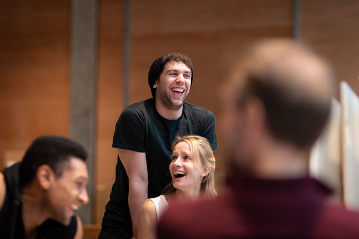Photo Flash: Inside Rehearsal For LEAVE TO REMAIN at the Lyric Hammersmith  Image