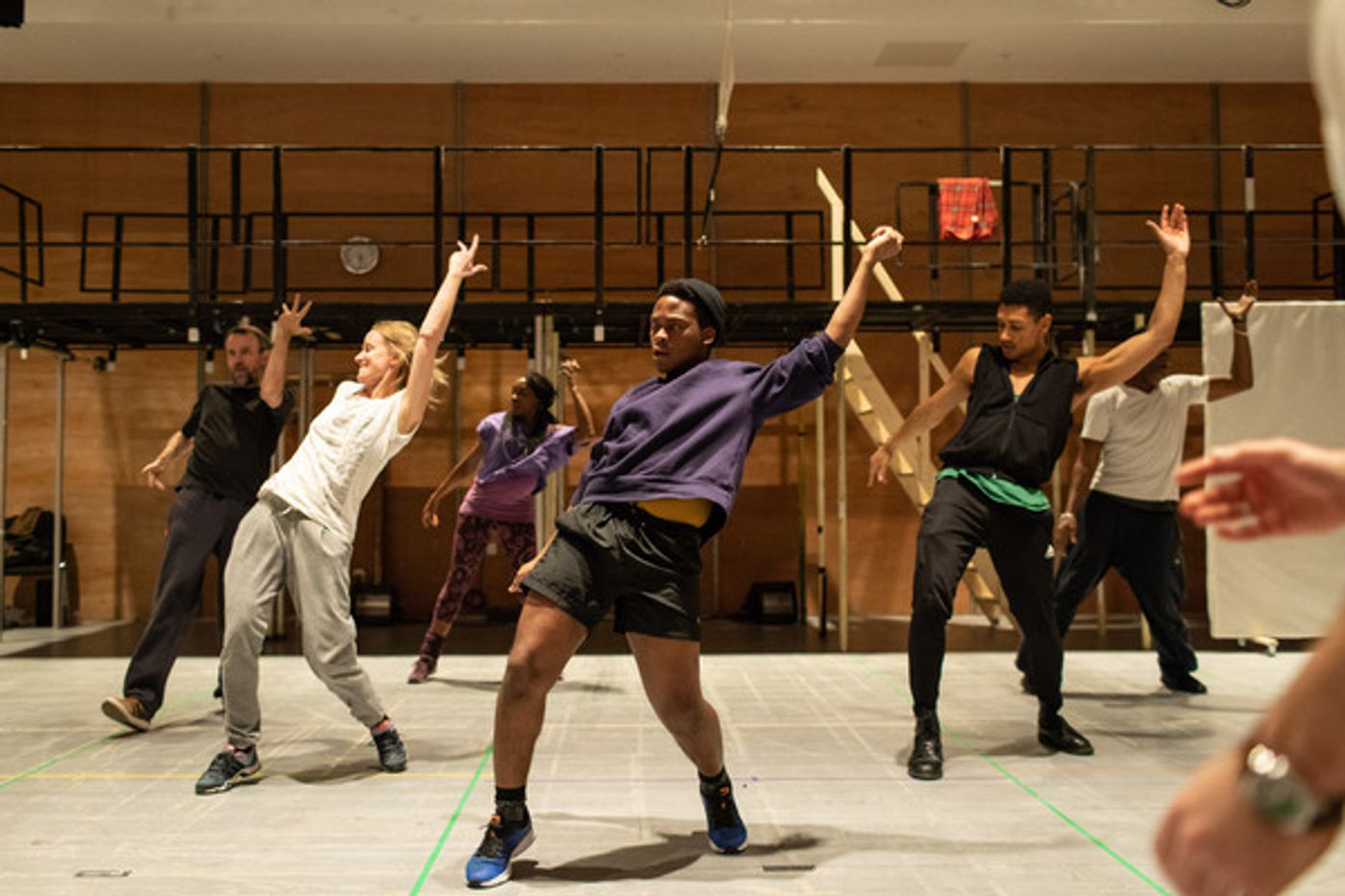 Photo Flash: Inside Rehearsal For LEAVE TO REMAIN at the Lyric Hammersmith  Image