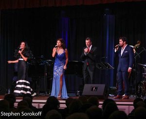 Deborah Silver, Elle Adda Jim Caruso, Josh YOung @ BroadwayWorld Deborah Silver, Elle Adda Jim Caruso, Josh YOung Photo