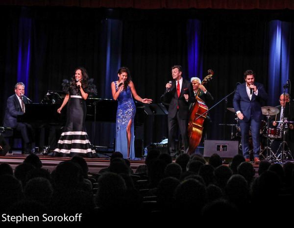 Billy Stritch, Deborah Silver, Emmanuella (Elle) Adda, Jim Caruso, Josh Young Photo