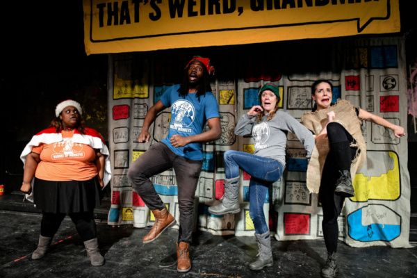 Kayla Pulley, Stewart Romeo, Meredith Milliron and Raquel Torre Photo