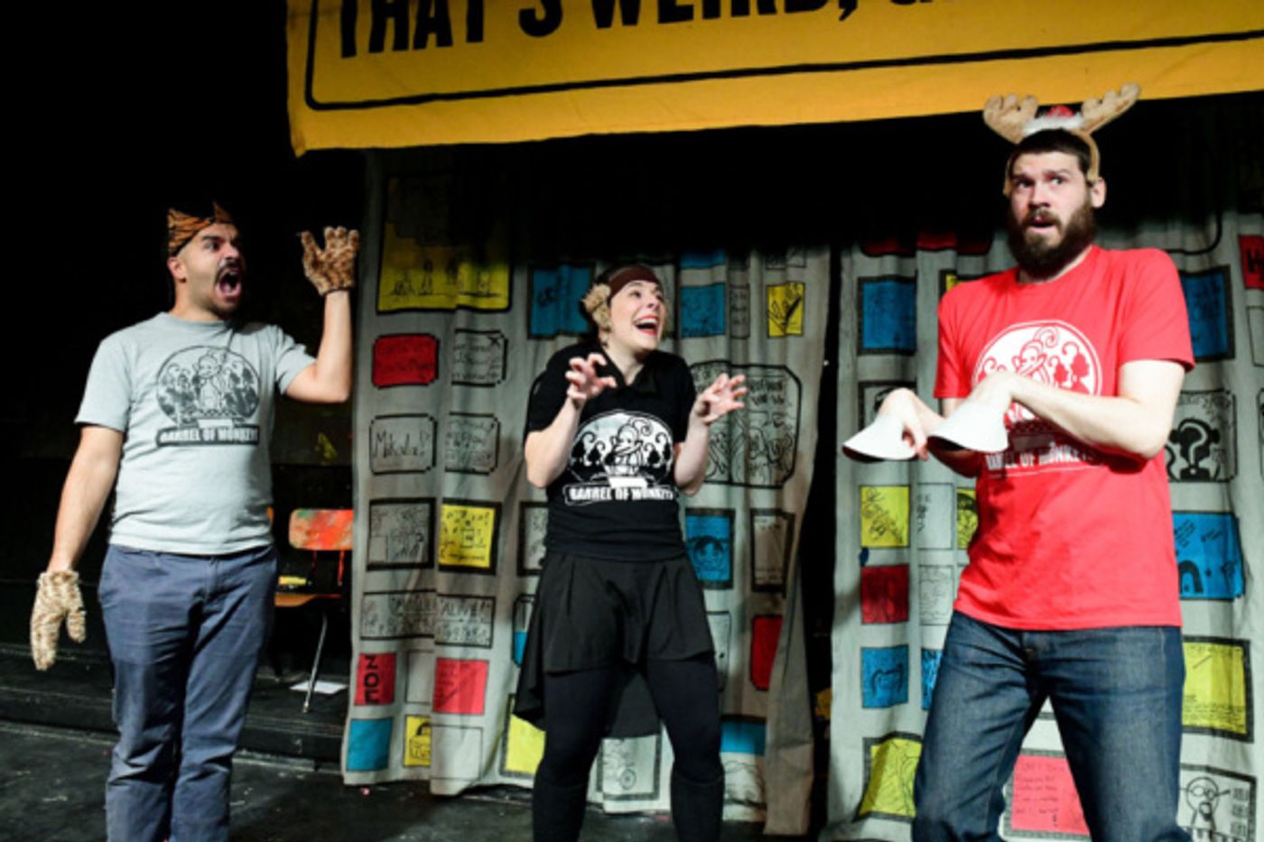 Photo Flash: Barrel Of Monkeys' THAT'S WEIRD, GRANDMA Rings In The Holidays Through December 22  Image