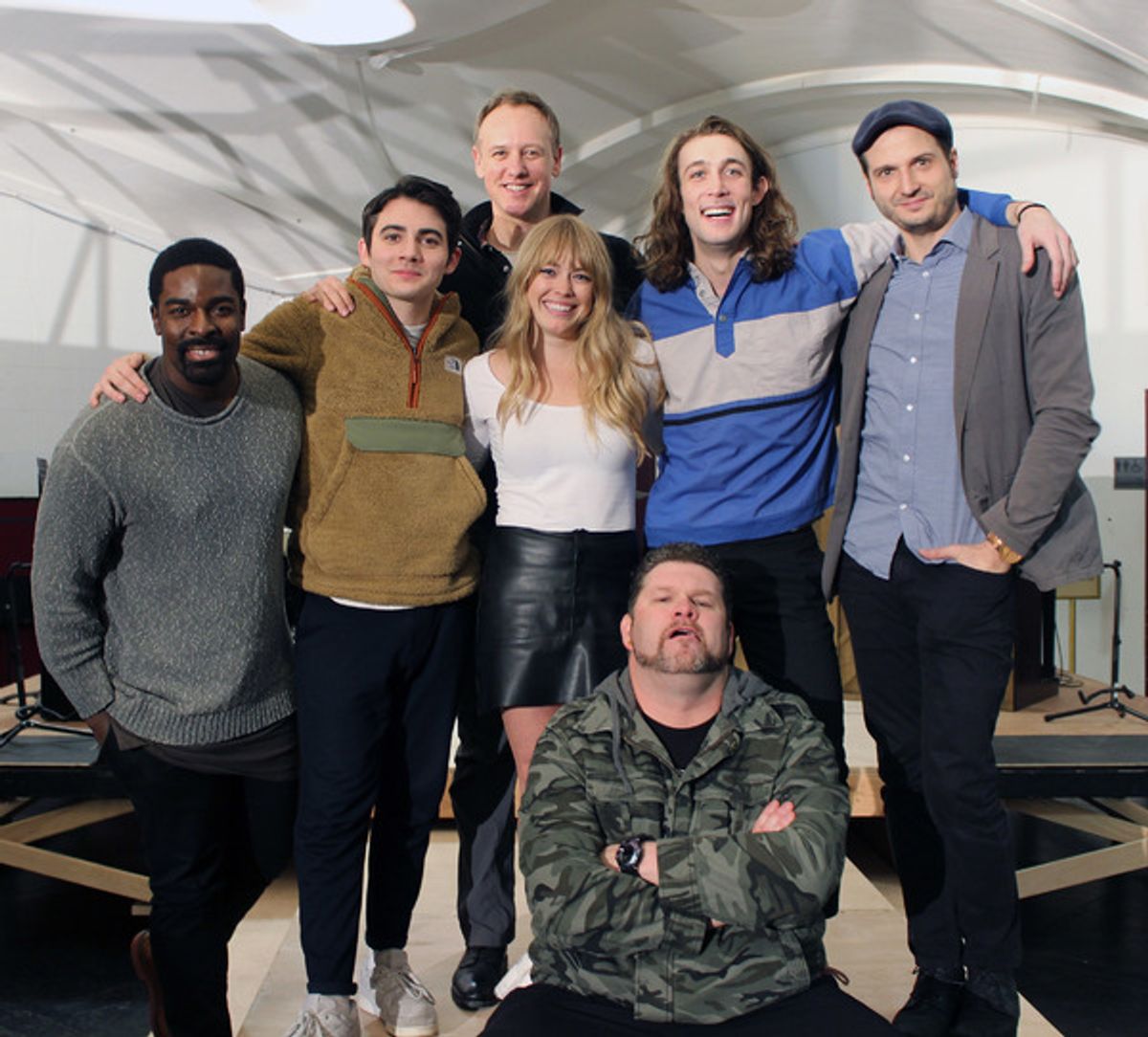 Kyle Taylor Parker, Jonny Amies, John Sanders, Erika Olson, 
Conor Ryan, Bryan Fenkart, Daniel Stewart Sherman at 