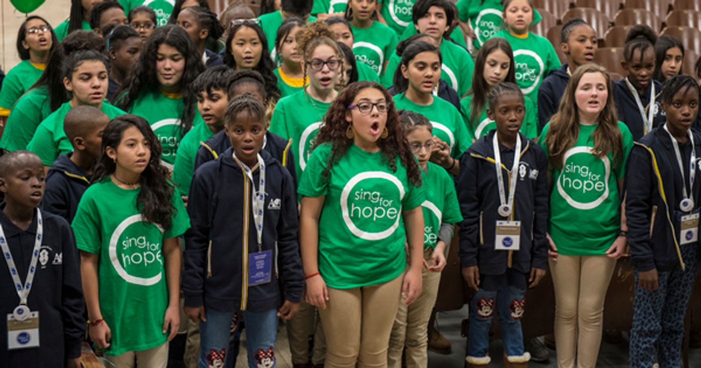Photo Flash: Young Artists From Queens And Haiti SING FOR HOPE  Image