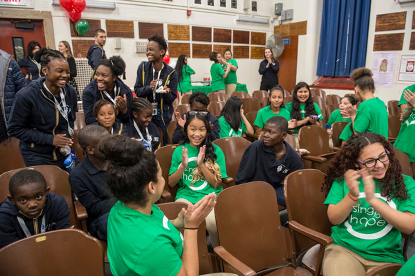Photo Flash: Young Artists From Queens And Haiti SING FOR HOPE Photo Flash: Young Artists From Queens And Haiti SING FOR HOPE Image