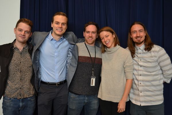 (L to R)Christopher Geary(Vladimir Putin),John Austin(Valentin/Master of the Universe Photo