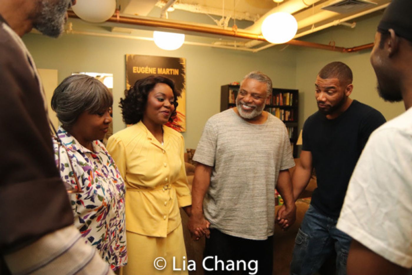 Photo Flash: Backstage With The Cast Of August Wilson's KING HEDLEY II At Two River Theater  Image