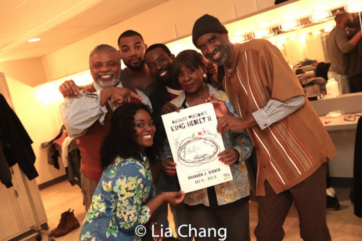 Brittany Bellizeare, Harvy Blanks, Blake Morris, Charlie Hudson III, Elain Graham and Brian D. Coats at 