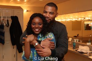 Brittany Bellizeare and Blake Morris @ BroadwayWorld Brittany Bellizeare and Blake Morris Photo