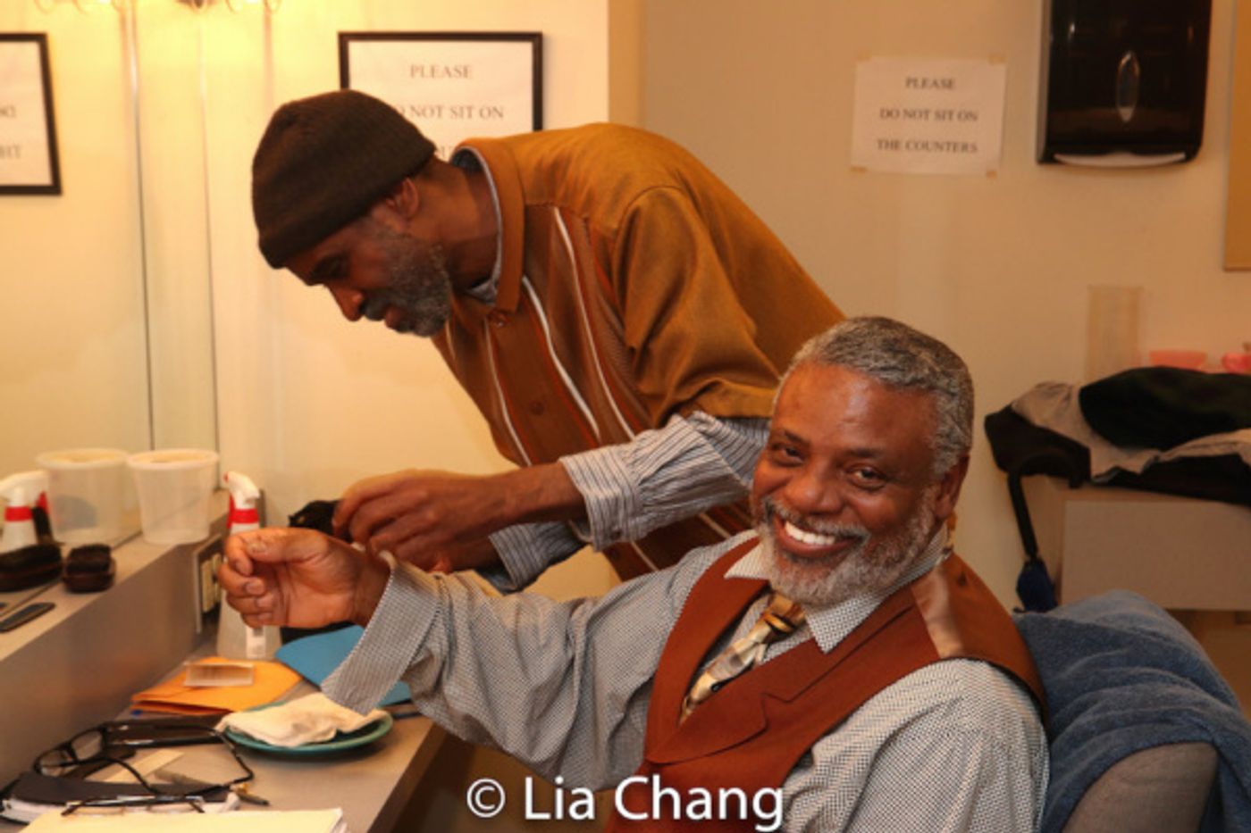 Photo Flash: Backstage With The Cast Of August Wilson's KING HEDLEY II At Two River Theater  Image