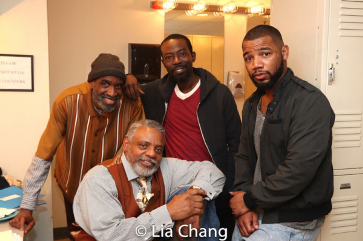 Photo Flash: Backstage With The Cast Of August Wilson's KING HEDLEY II At Two River Theater  Image
