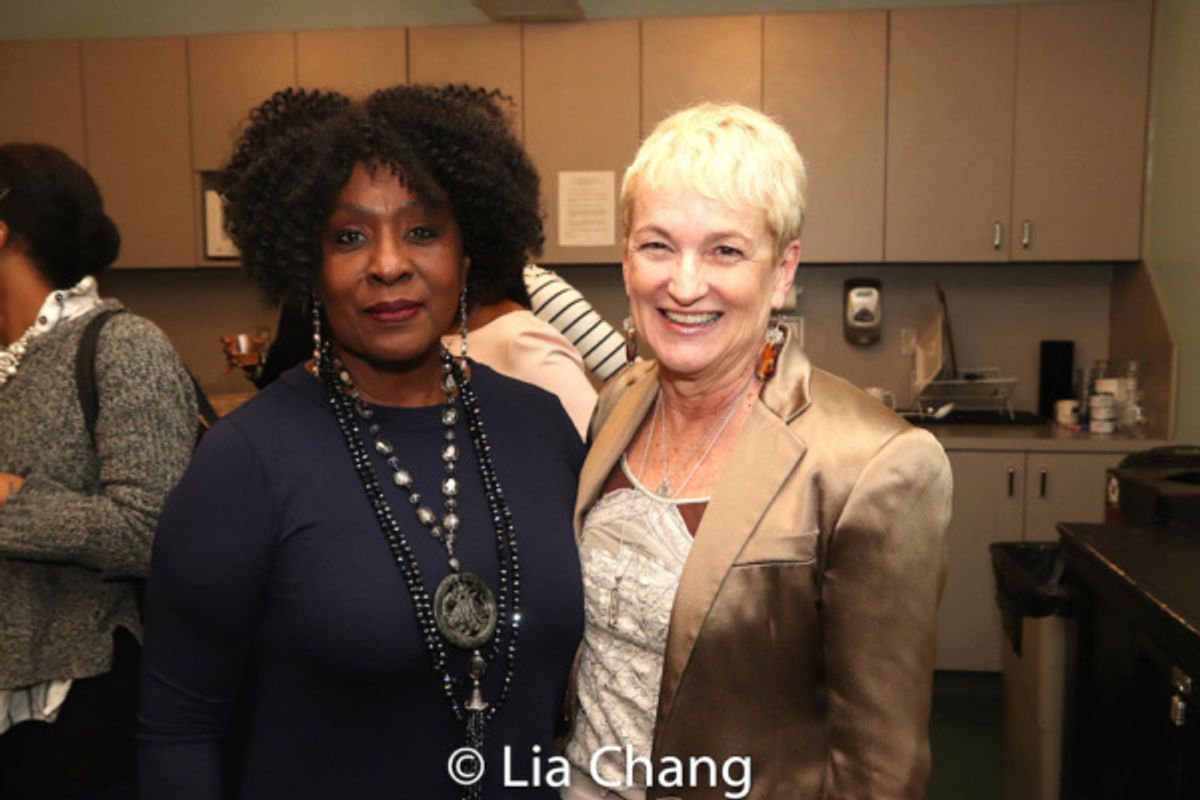 Elain Graham and Terria Joseph at 